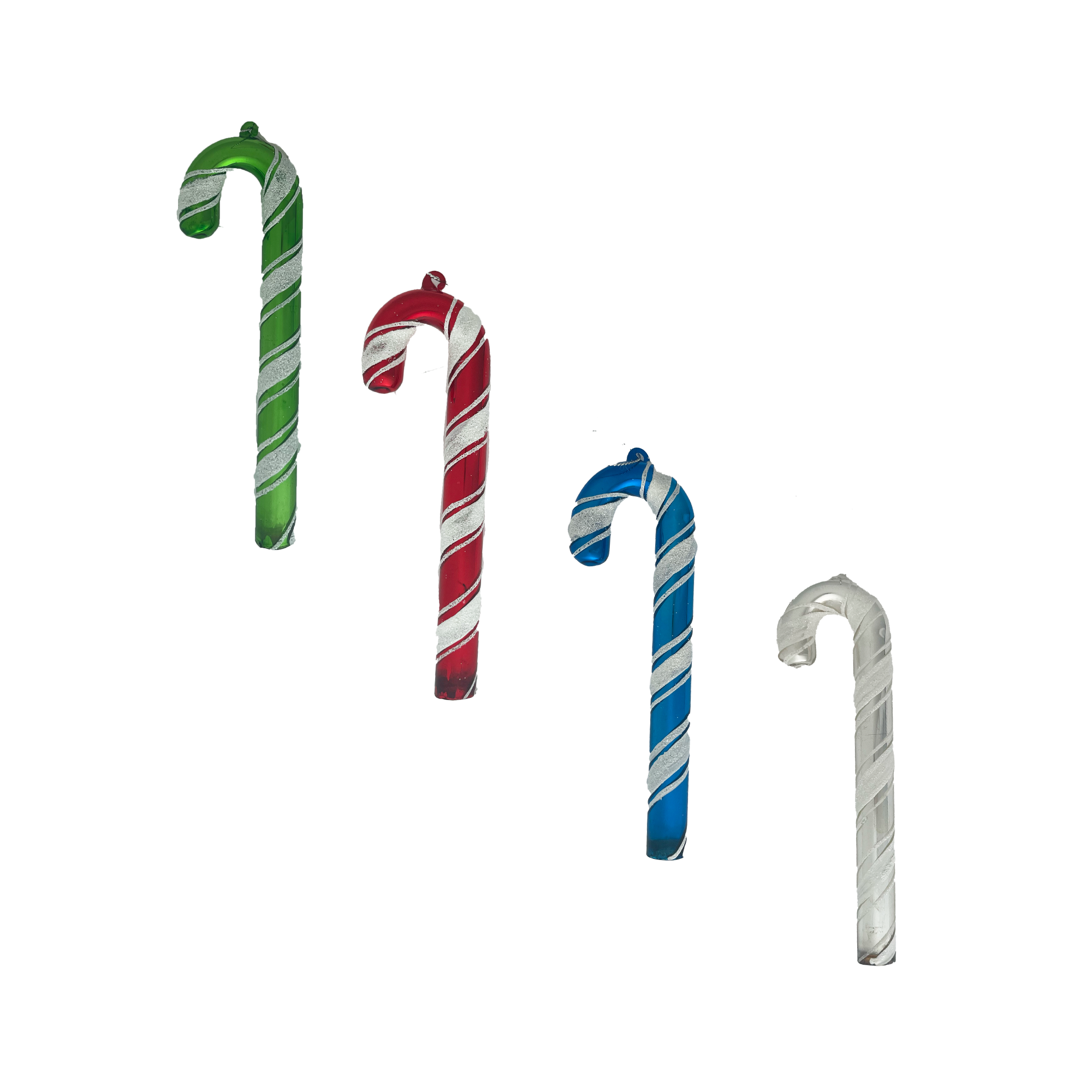 Christmas Red & White Candy Cane Print Party Straws