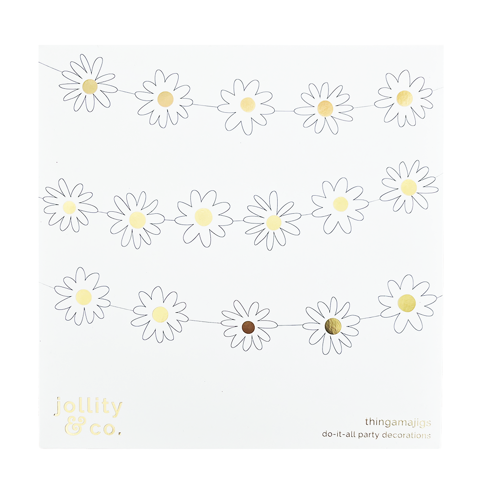 Peace & Love Daisy Thingamajigs – Jollity & Co
