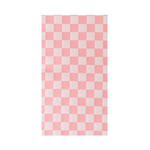 Check It! Tickle Me Pink Check Guest Napkins