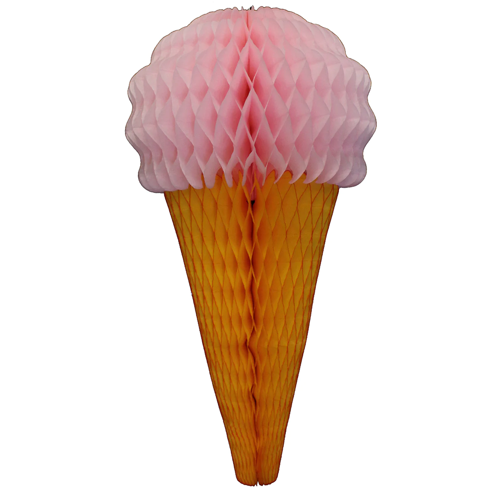 Ice Cream Cone Pink Jollity & Co
