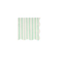 Mint Stripe Small Napkins, Shop Sweet Lulu