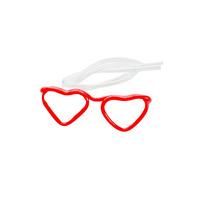 Valentine Crazy Straw Glasses