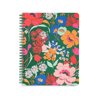 Retro Floral Patterned Notebook, Jollity & Co