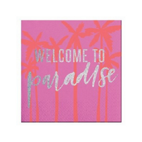 Welcome to Paradise, Cocktail Napkins