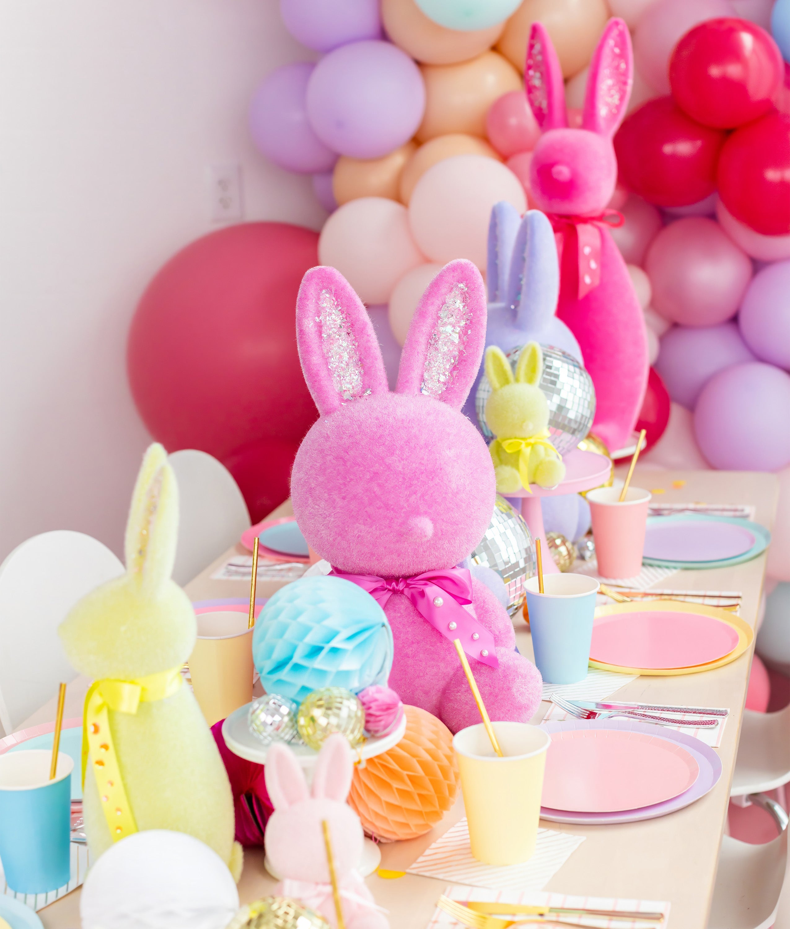 DIY Glitter Flocked Bunnies – Jollity & Co