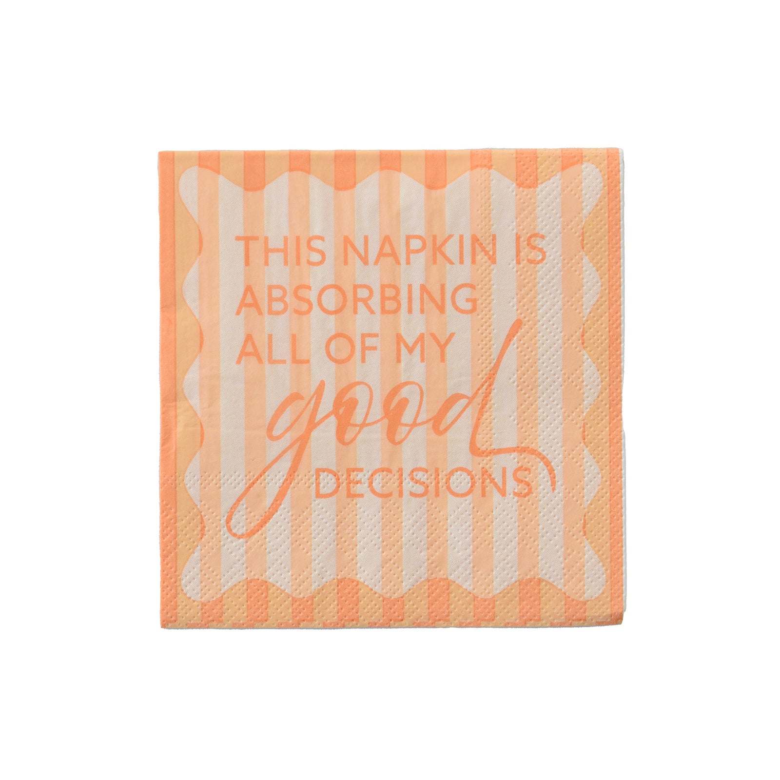 This Napkin is Absorbing All of My Good Decisions Cocktail Napkins, Jollity & Co