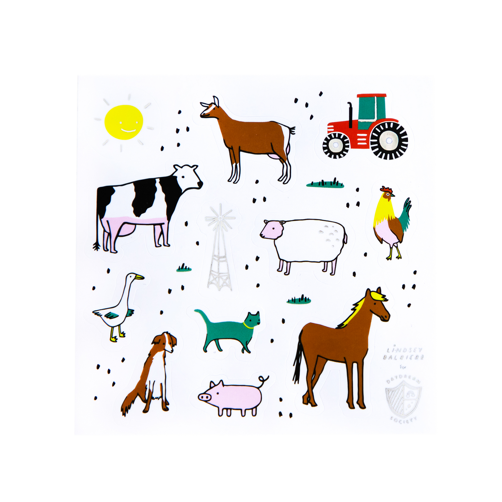 Party Sticker Sheets - Choose from 33 Styles