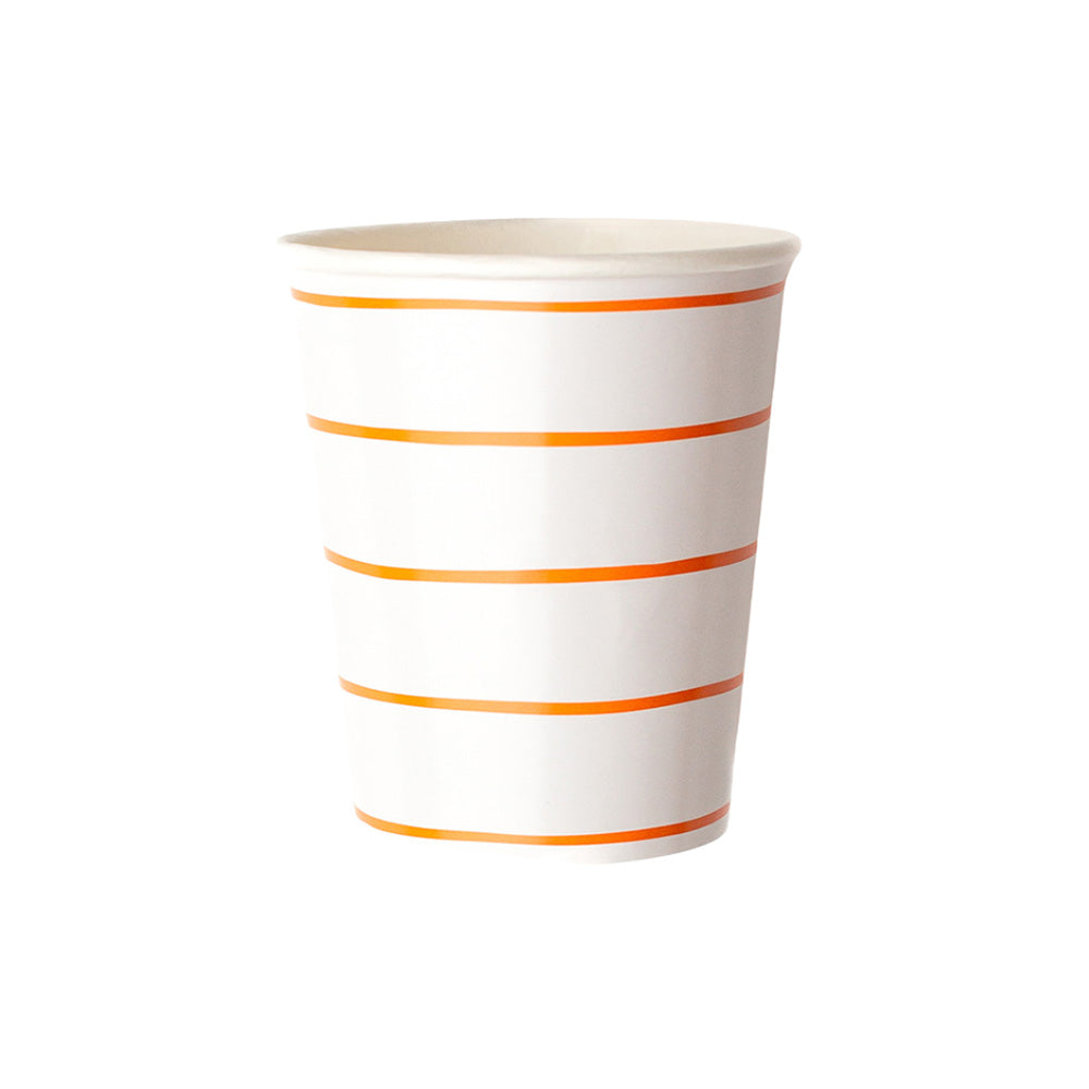 Frenchie Stripes Clementine Cups