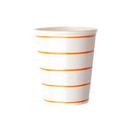 Frenchie Stripes Clementine Cups