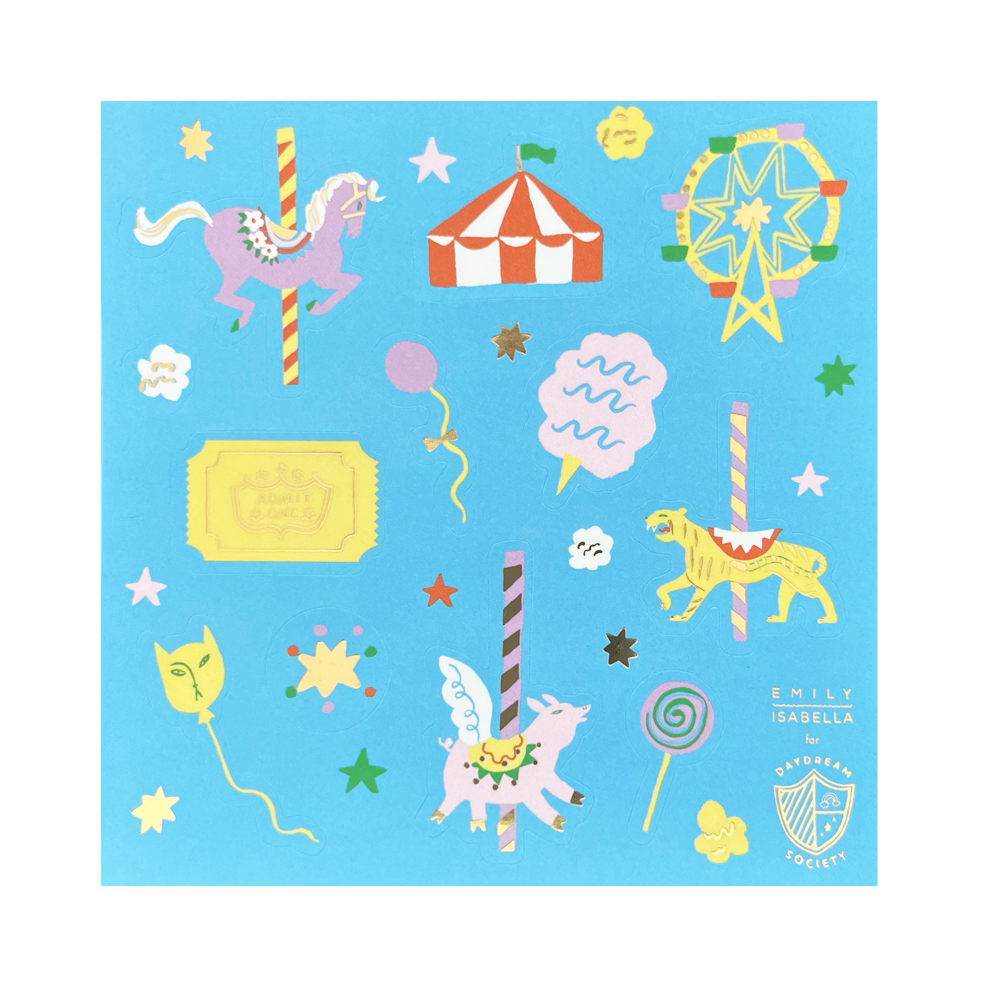 Party Sticker Sheets - Choose from 33 Styles