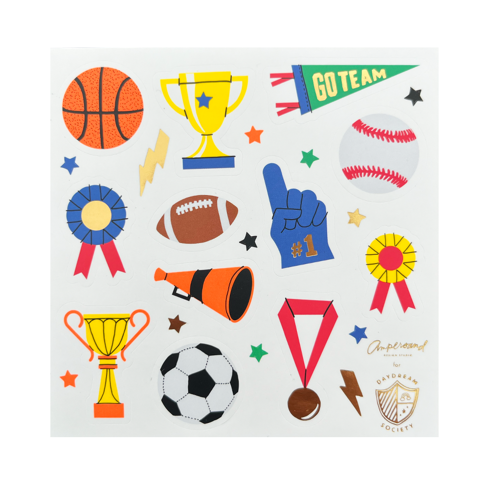 Party Sticker Sheets - Choose from 33 Styles