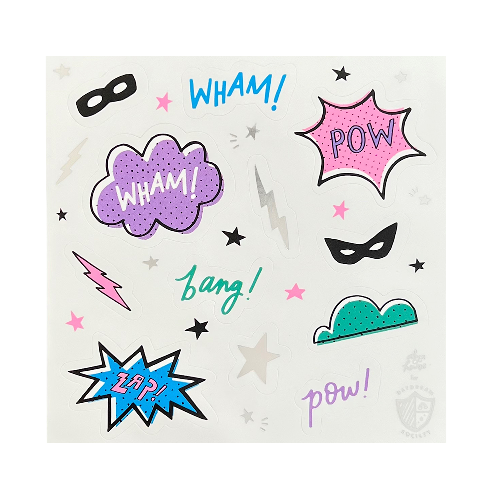 Party Sticker Sheets - Choose from 33 Styles