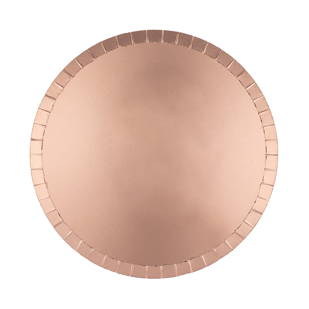 Shade Collection Rosewood (Rose Gold) Dinner Plates