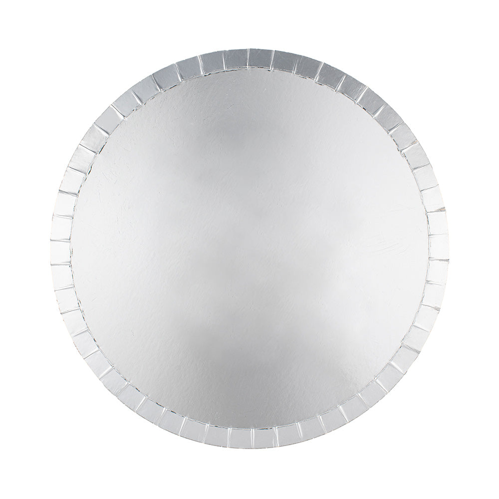 Shade Collection Silver Dinner Plates