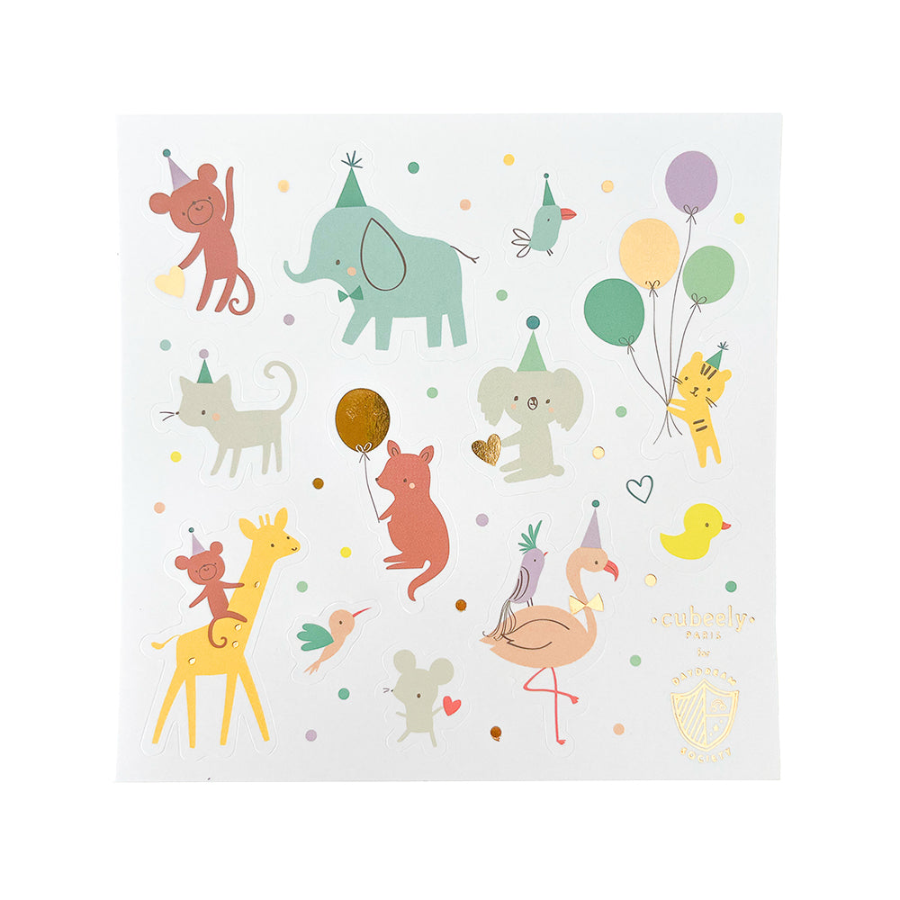 Party Sticker Sheets - Choose from 33 Styles
