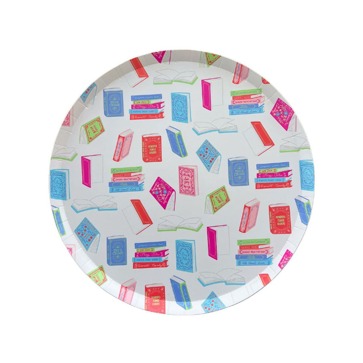 Book Club Dessert Plates | Book Party Supplies | Jollity & Co.