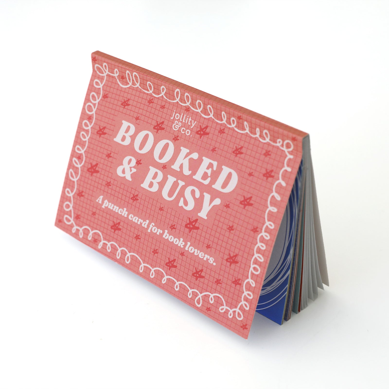 Book Club Booked & Busy Punch Card Booklet, Jollity & Co