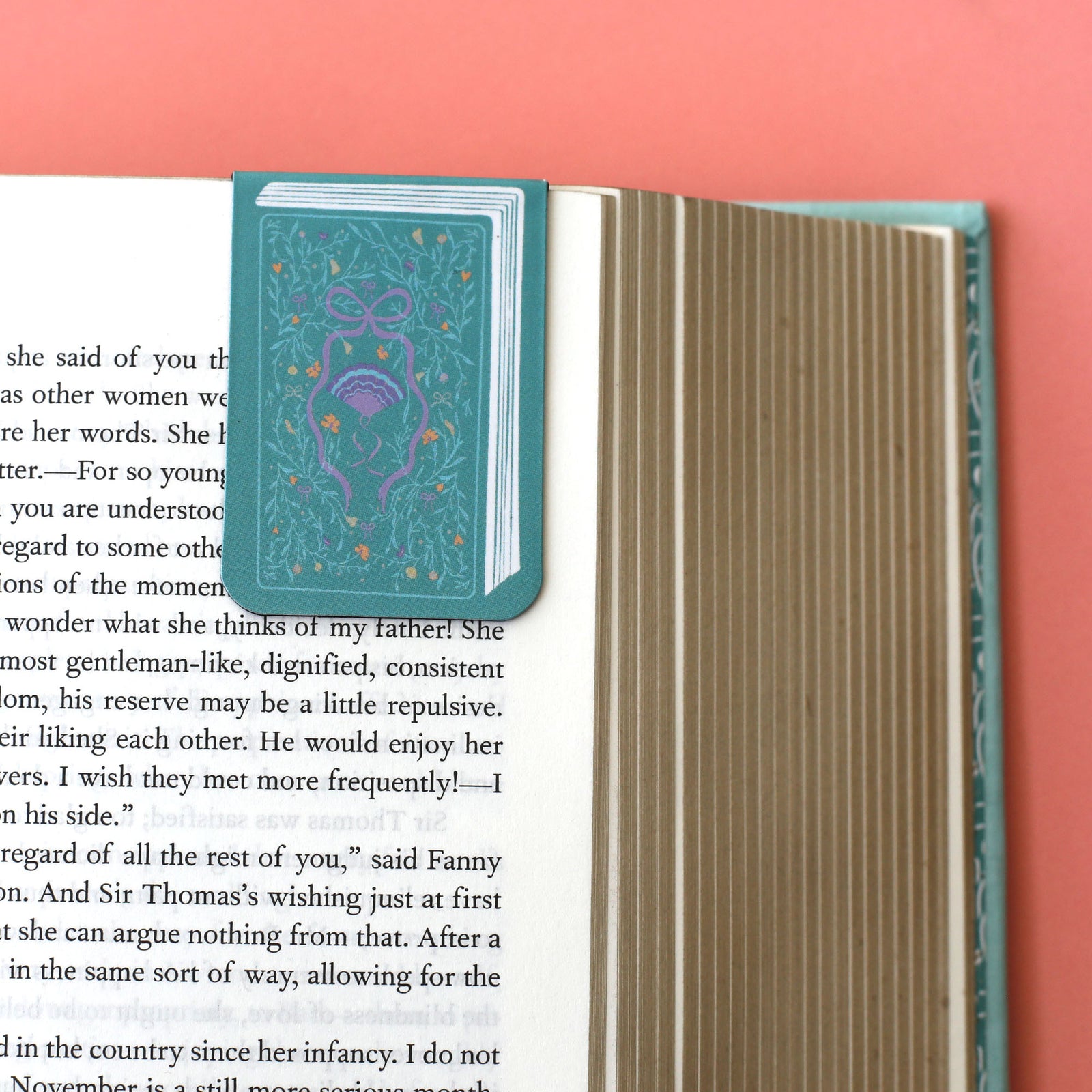 Book Covers Magnetic Bookmark Set, Jollity & Co