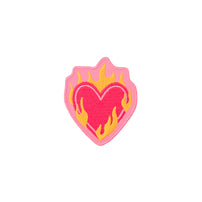 Book Club Flaming Heart Patch, Jollity & Co
