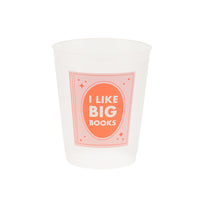 Book Club "I Like Big Books" Flex Cups
