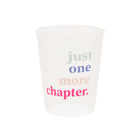 Book Club "Just One More Chapter" Flex Cups