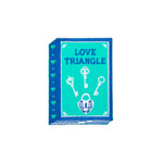 Book Club Love Triangle Patch, Jollity & Co