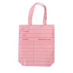Book Club Library Card Tote Bag, Jollity & Co