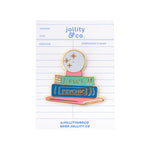 Plot Psychic Enamel Pin, Jollity Co