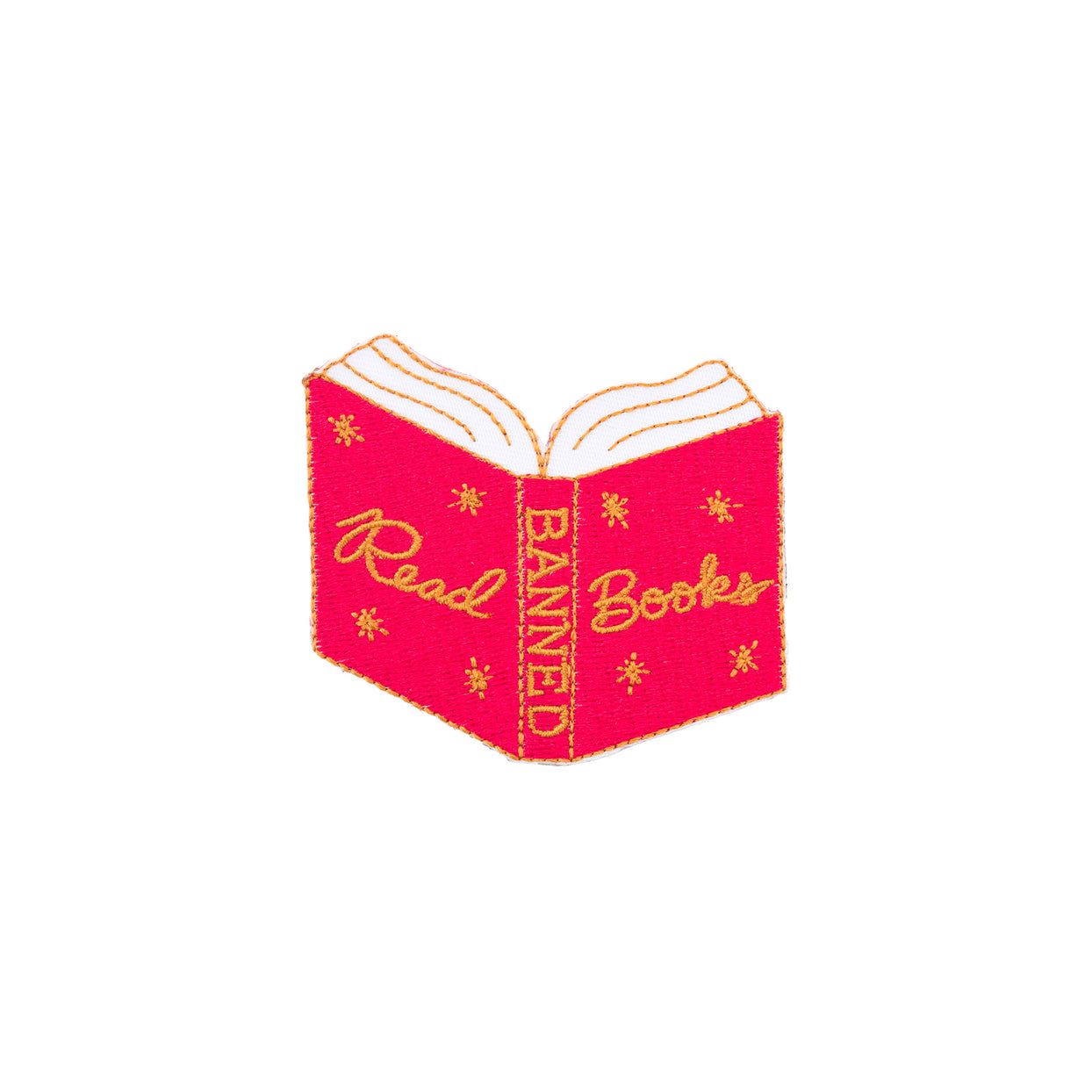 Reaad Banned Books - Open Book Patch, Jollity & Co
