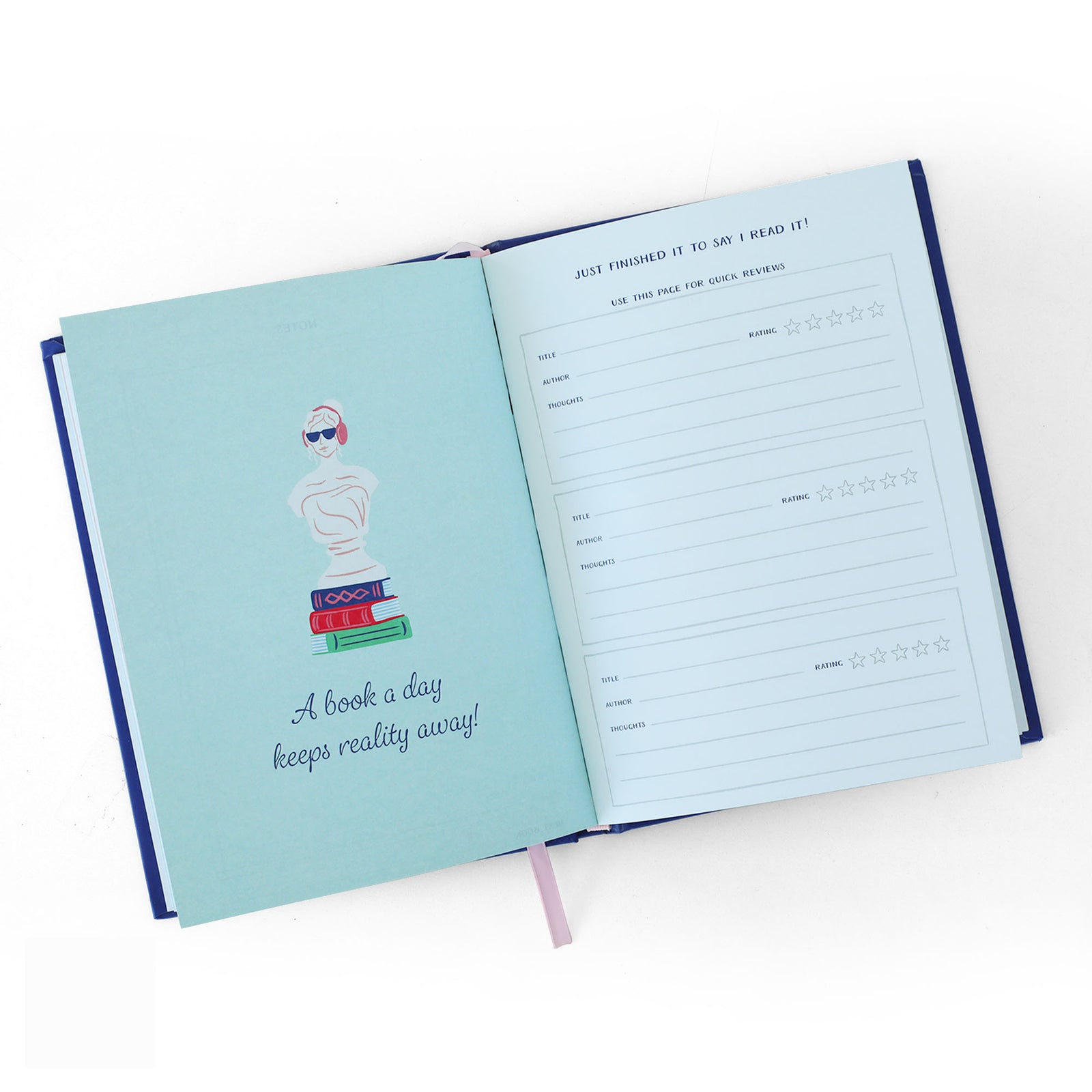 Book Club Reading Journal, Jollity & Co