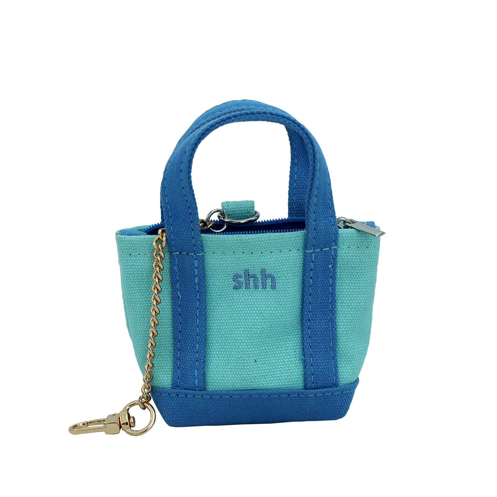 Shh Tiny Tote Keychain, Jollity & Co
