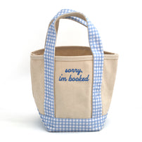 Sorry I'm Booked Mini Boat Tote, Jollity & Co