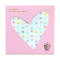 Bunnies In The Garden Nail Stickers