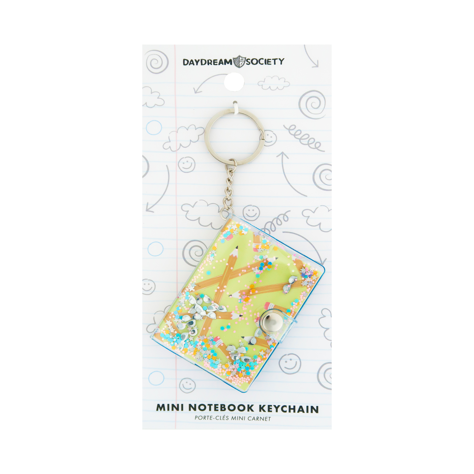 Smarty Pants Notebook Keychain - 4 Color Options, Daydream Society