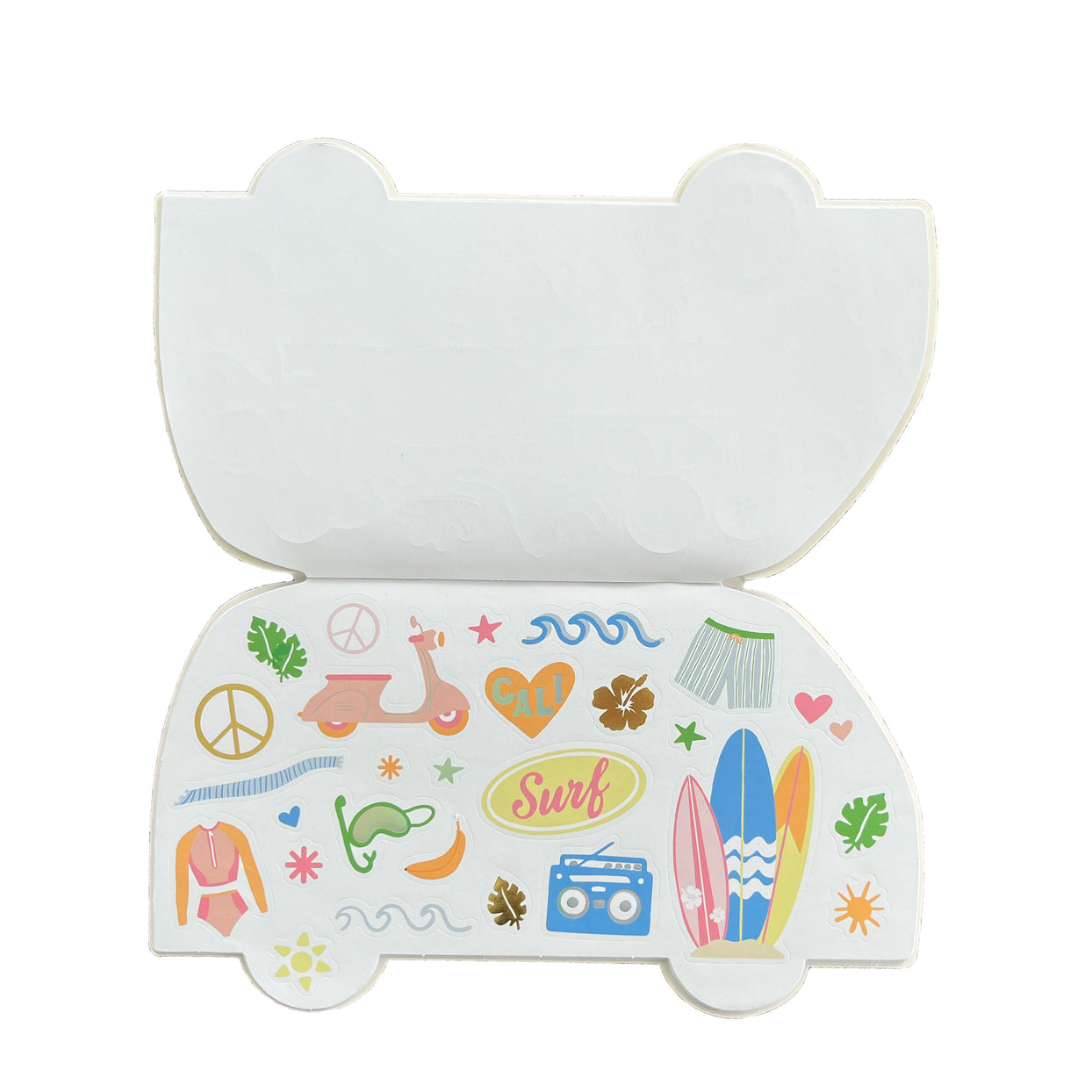 Surf's Up Sticker + Sketch Book