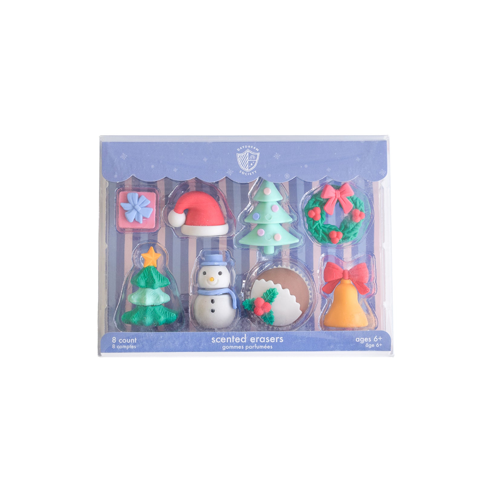 Christmas Eraser Set, Jollity & Co