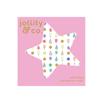 Pickleball Nail Stickers, Jollity & Co.