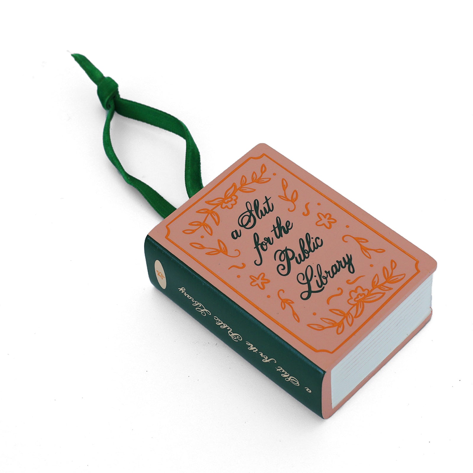 A Slut For The Public Library Christmas Ornament, Jollity & Co