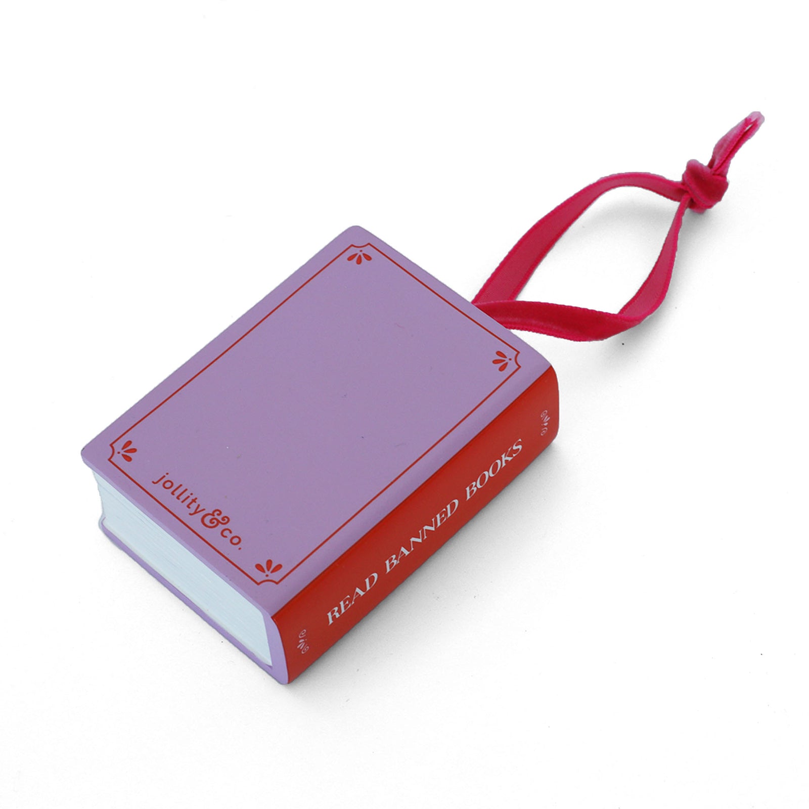 Read Banned Books Ornament, Jollity & Co
