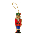 Red & Blue Nutcracker Ornament, Jollity & Co