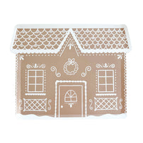 Baking Spirits Bright Gingerbread House Large Plates, Daydream Sociey
