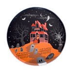 Trick or Treat Street Scene Large Plates, Daydream Sociey