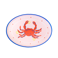 Le Dinner Crab Platter Charger Plates, Jollity & Co