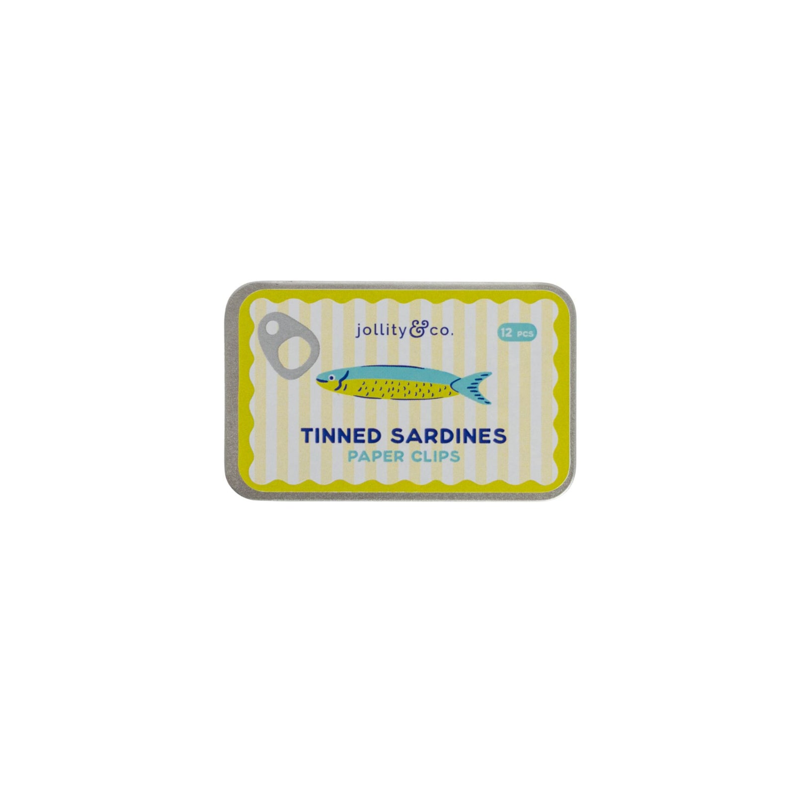 Le Dinner Tinned Sardines Paper Clips, Jollity & Co