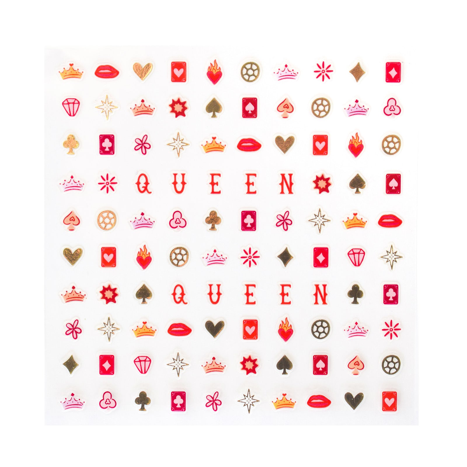 Queens Nail Stickers, Jollity & Co