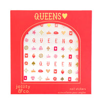 Queens Nail Stickers, Jollity & Co
