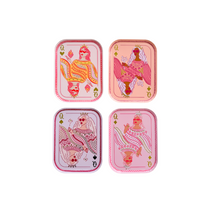 Queens Card Dinner Plates, Jollity & Co