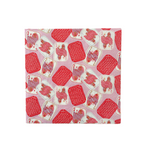 Queens Four Of A Kind Patterned Large Napkins, Jollity & Co