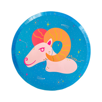 Zodiac Aries Dinner Plates, Jollity & Co