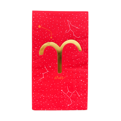 Zodiac Aries Guest Napkins